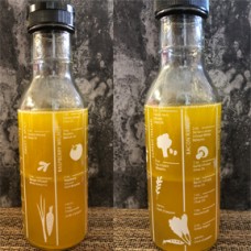 Salad Dressing Mixing Bottle with Recipes